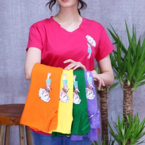 تیشرت یقه هفت چتر کد:416