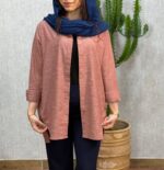 شومیز لینن بقل دکمه کد:1109 - Image 5