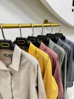 شومیز لینن بقل دکمه کد:1109 - Image 2