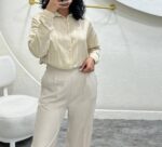 شومیز پاستلی کد:1135 - Image 4