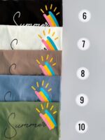 تیشرت رنگین کمان کد:1173 - Image 5