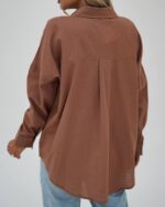 شومیز لینن وارداتی کد:1166 - Image 7