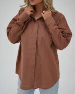 شومیز لینن وارداتی کد:1166 - Image 6