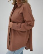 شومیز لینن وارداتی کد:1166