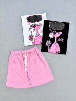 ست پلنگ صورتی کد:1155