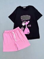 ست پلنگ صورتی کد:1155 - Image 3