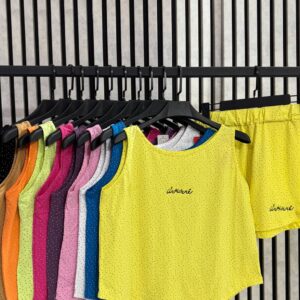 ست تاپ شورتک کد:1181