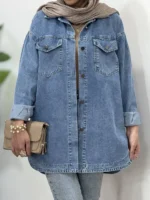 جین گلدوزی کد :1187 - Image 8