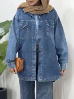 جین گلدوزی کد :1187 - Image 7