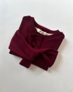 بلوز کبریتی یقه ایستاده و اسکی کد: 1197 - Image 4