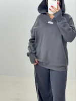 هودی ساده آستین فینگری کد: 1200 - Image 4