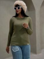 یلوز یقه گرد کبریتی ریز کد:1224 - Image 8