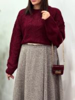 بلوز بافت برگی کد:1249