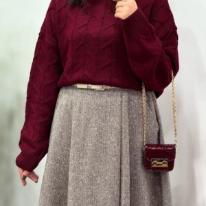 بلوز بافت برگی کد:1249