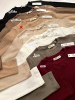 یلوز یقه گرد کبریتی ریز کد:1224 - Image 9