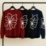 بلوز بافت گل درشت کد:1208 - Image 2