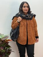 مانتو مخمل کبریتی کد:1227 - Image 4