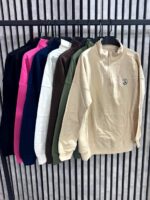 بلوز دورس نیم زیپ و شلوار کد:1242 - Image 7