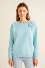 بلوز دورس گل لاله کد: 1211 - Image 2