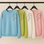 بلوز دورس گل لاله کد: 1211 - Image 3