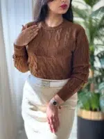 بلوز گپ گیسو کد: 1252 - Image 7