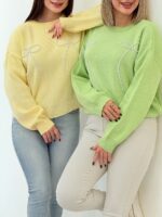 بلوز بافت پاپیونی کد:1256 - Image 8