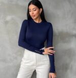 بافت گپ سر استین دکمه :1270 - Image 4