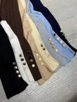 بافت گپ سر استین دکمه :1270 - Image 3