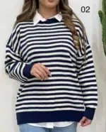 بافت راه راه کد: 1269 - Image 3